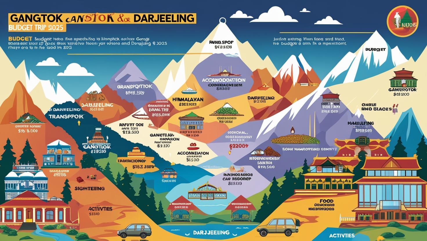 Darjeeling and Sikkim Taxi Fare – Updated Guide for 2025