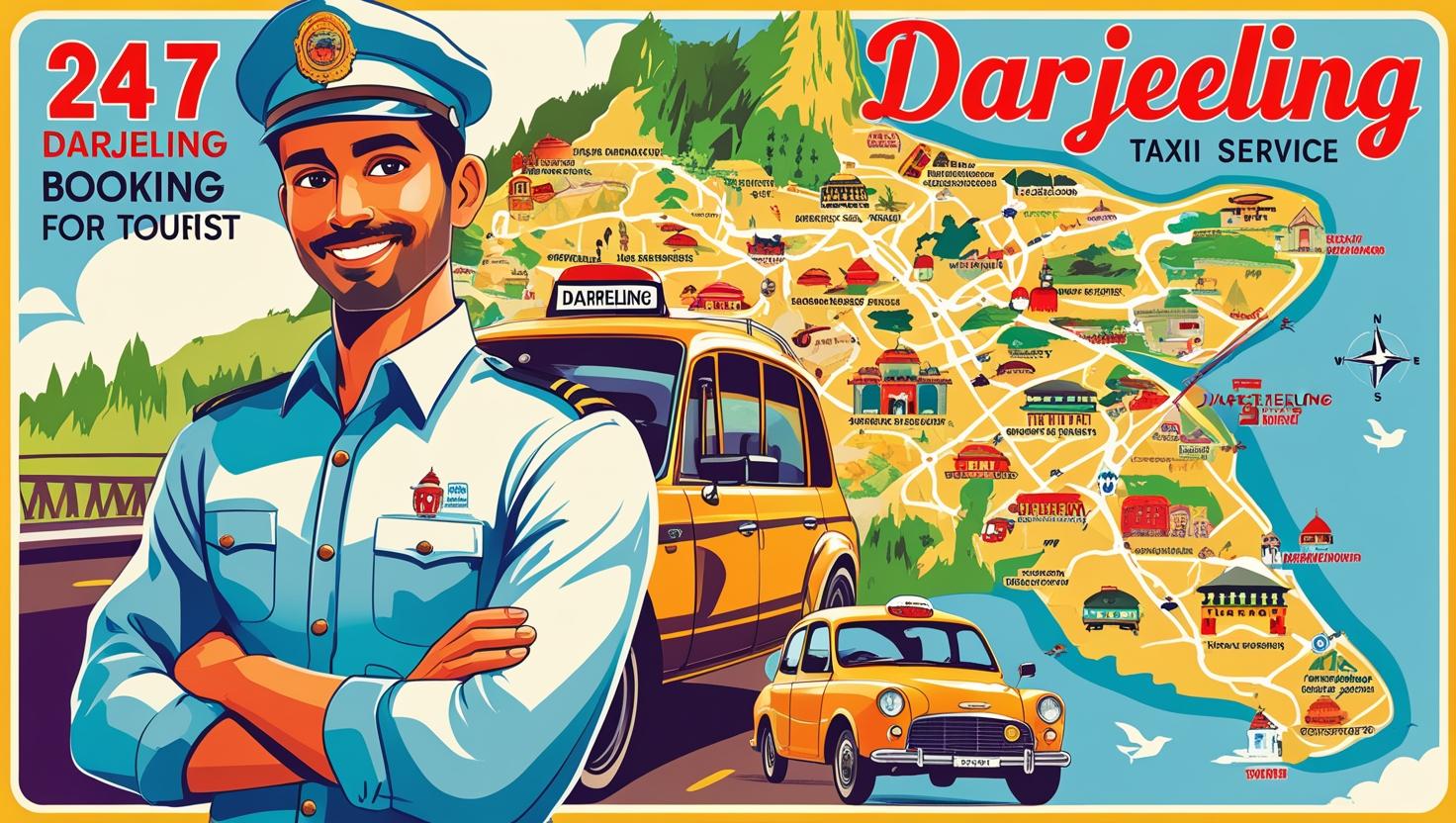 24/7 Darjeeling Taxi Booking Service for Tourists | Tourbix Ride