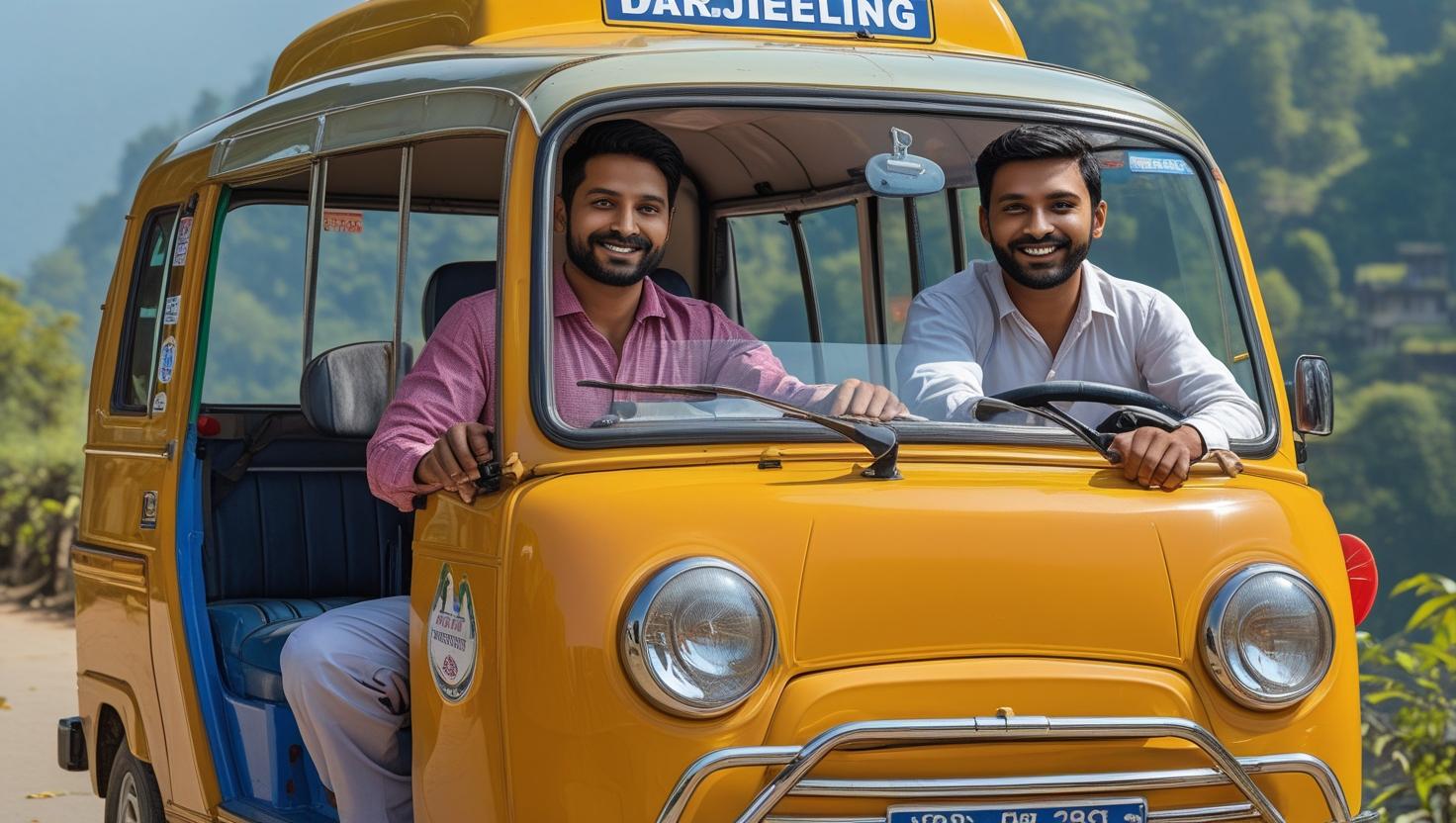 Affordable NJP to Darjeeling Taxi with Local Driver